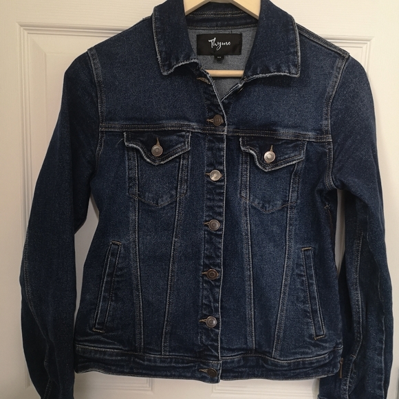 Maternity Jean Jacket - Picture 1 of 2